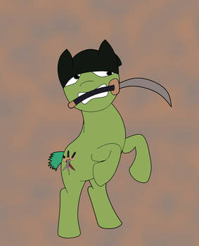 Zoro as a Pony