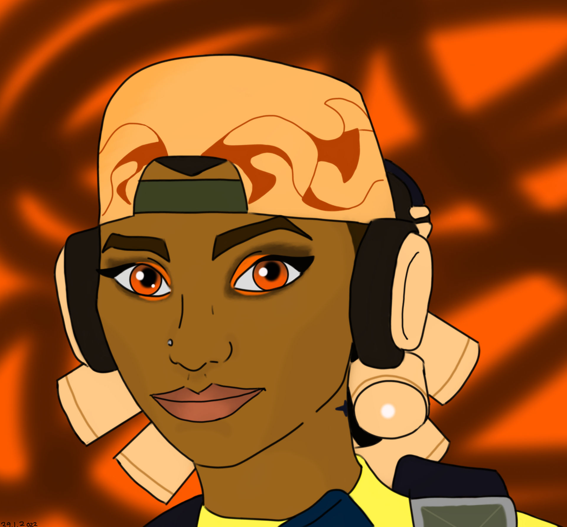 Valorant Raze portrait by Spinosaur935 on DeviantArt