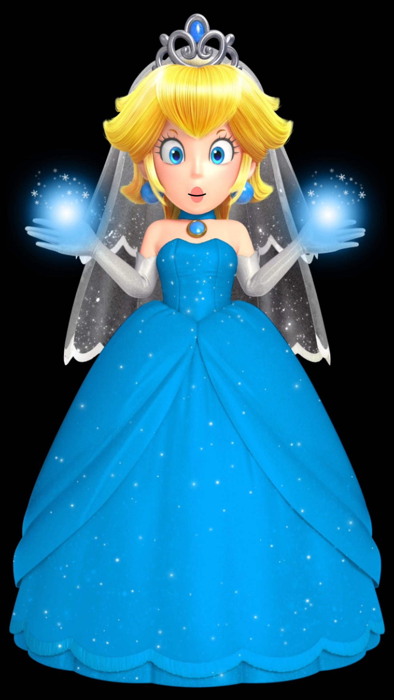 princess peach ice dress Game Peach Princess Showtime Cosplay Costume Ice Princess Peach Blue Dress