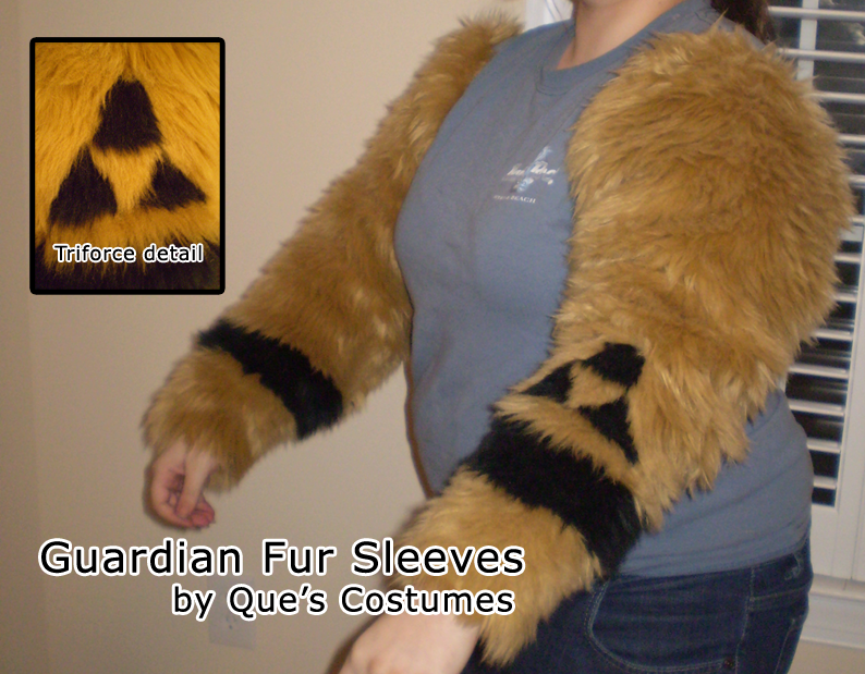 Guardian Triforce Fursuit Sleeves