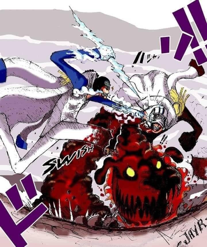 Kuzan vs Sakazuki by Bobtsr on DeviantArt