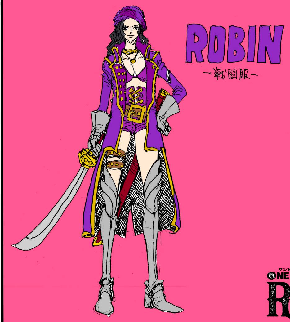 One Piece Film: Red - Character Visual for Robin : r/OnePiece