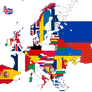 Flag Map of Europe (better resolution)