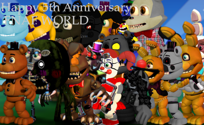 FNAF World The Ultimate Adventure image update by thegreatwaluigi647 on  DeviantArt