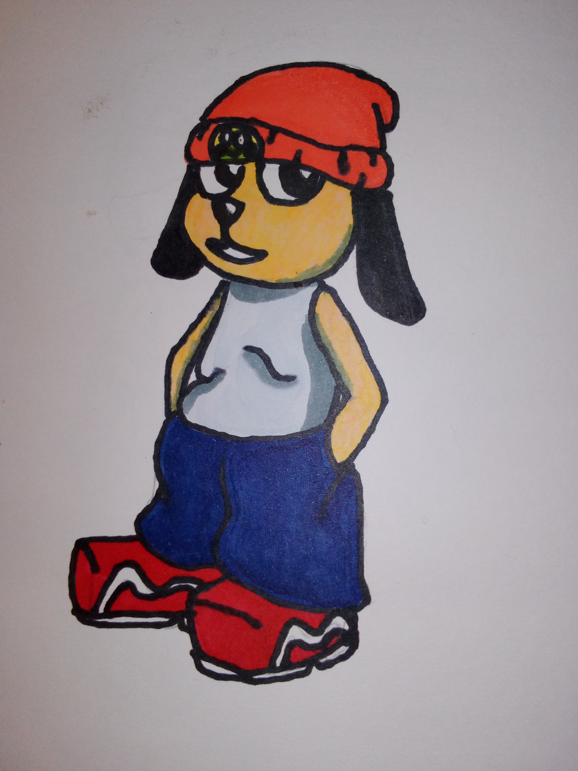 PaRappa the Rapper :. by GamingGoru on DeviantArt