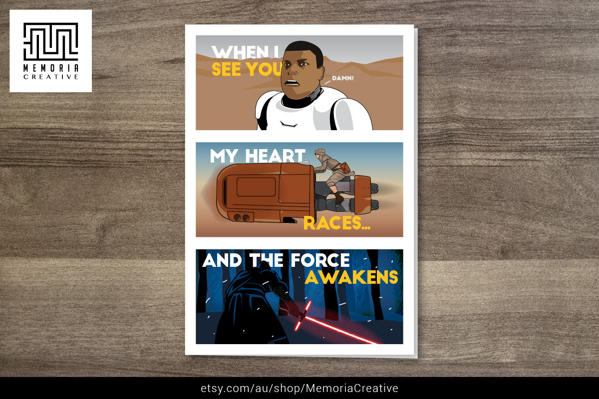 Star Wars - The Force Awakens Card