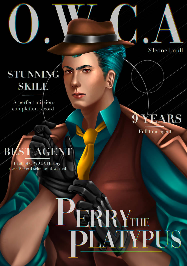 Perry The Platypus Human Fanart by Leonellnoll on DeviantArt