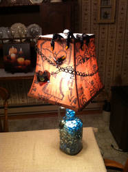 Widow lamp finished