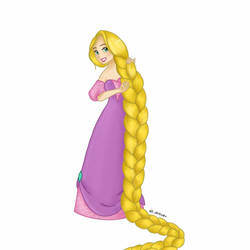 Rapunzel (Look at my other princesses)