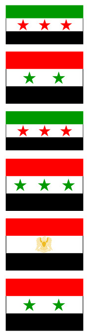 Syria Flag History