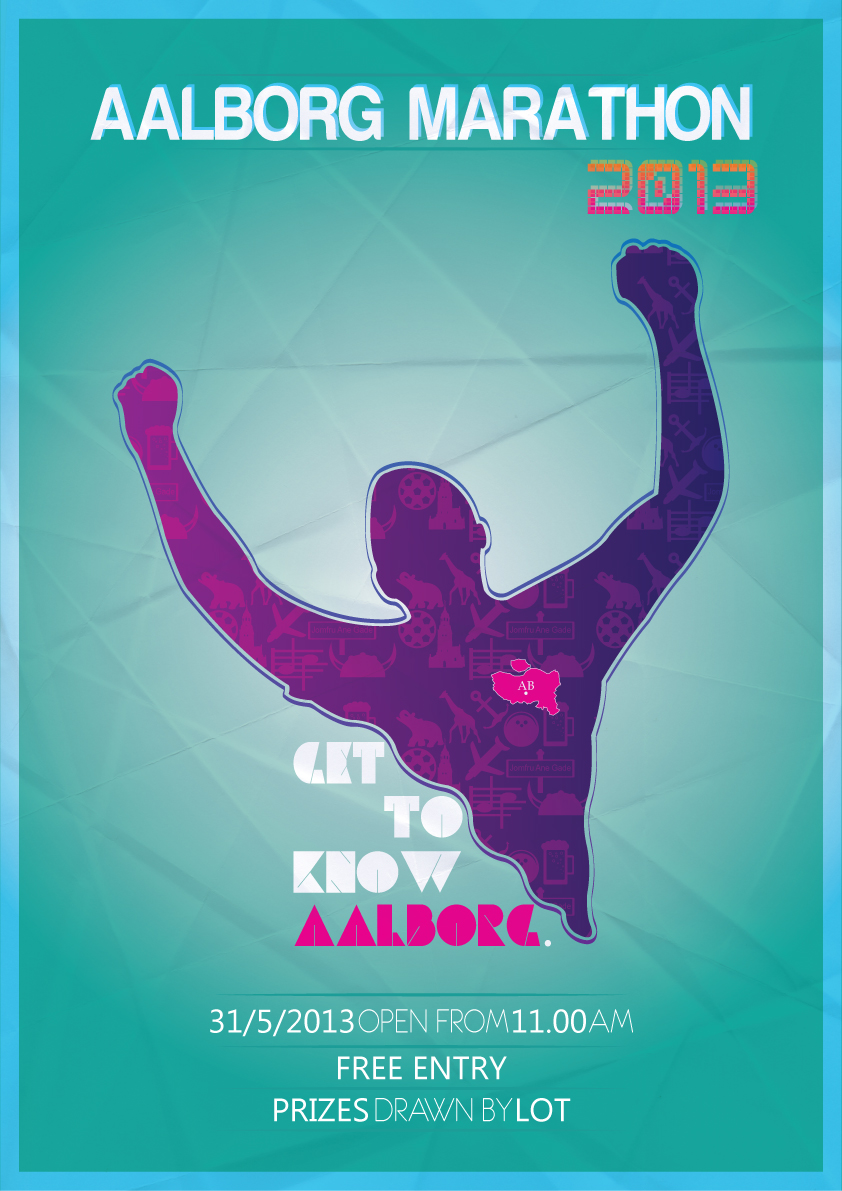 Aalborg Marathon 2013 Poster