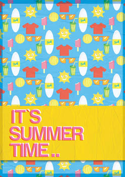 It`s Summer Time Poster