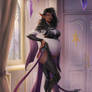 Commissioned art of my OC Iris. By EvaSOLO!