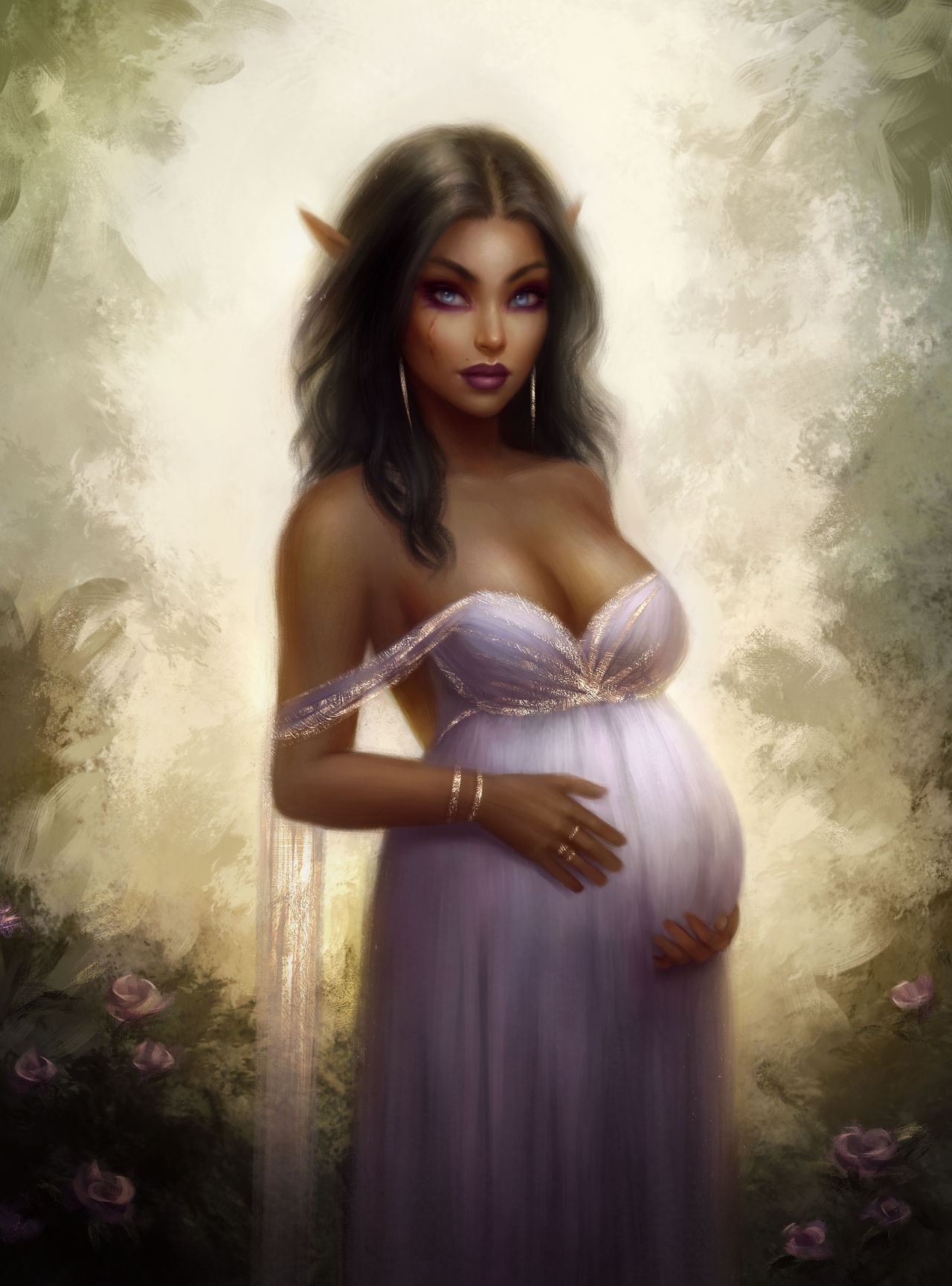 Commissioned art of my OC Iris. By alrun-art!