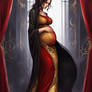 Beautiful pregnant woman.