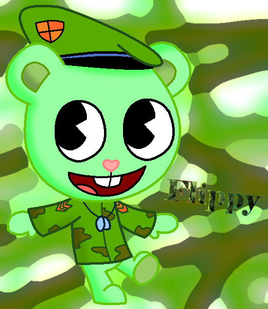 HTF-Flippy by Elica1994 on DeviantArt