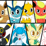 Htf Eevee and the Eeveelutions