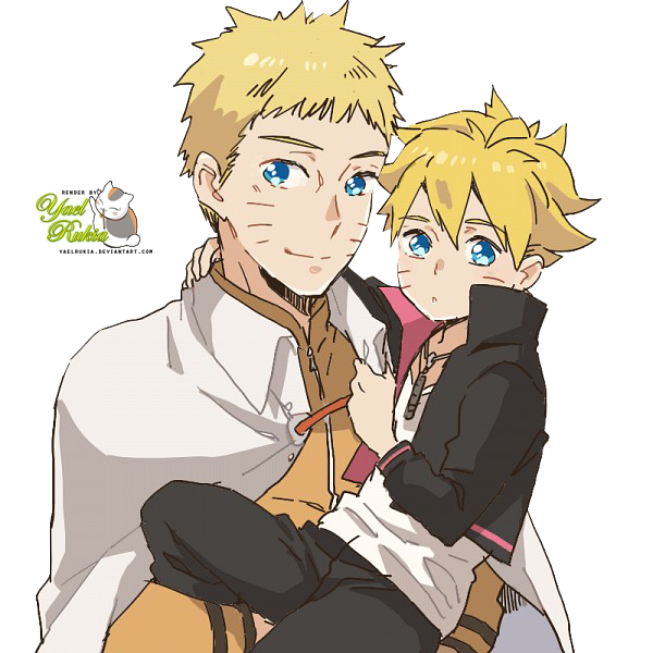 Naruto and Boruto by JA-Renders on DeviantArt