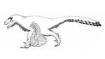 Utahraptor ostrommaysi by 5aurophaganax