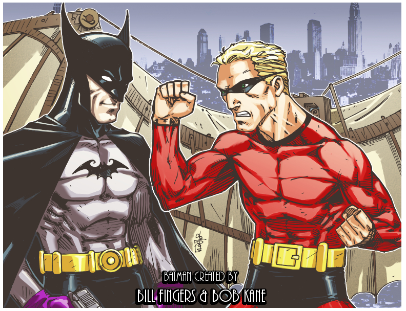 Bill Finger Batman Vs Bob Kane Batman by lroyburch on DeviantArt