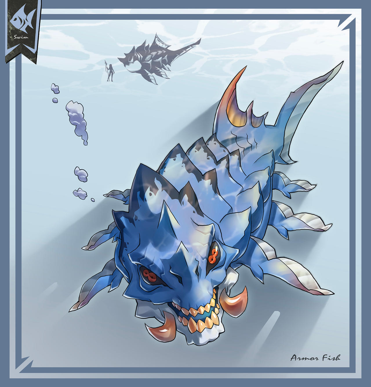 Armor Fish by lascalis on DeviantArt