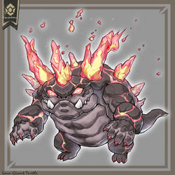 Lava Giant Turtle 