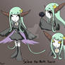 Selene the Moth Faerie (OC) Concept Art