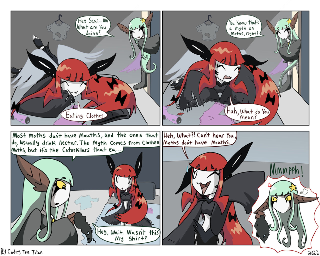 Scarlet's Strange Habit