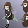 Pandora the Moth Faerie (OC) Concept Art