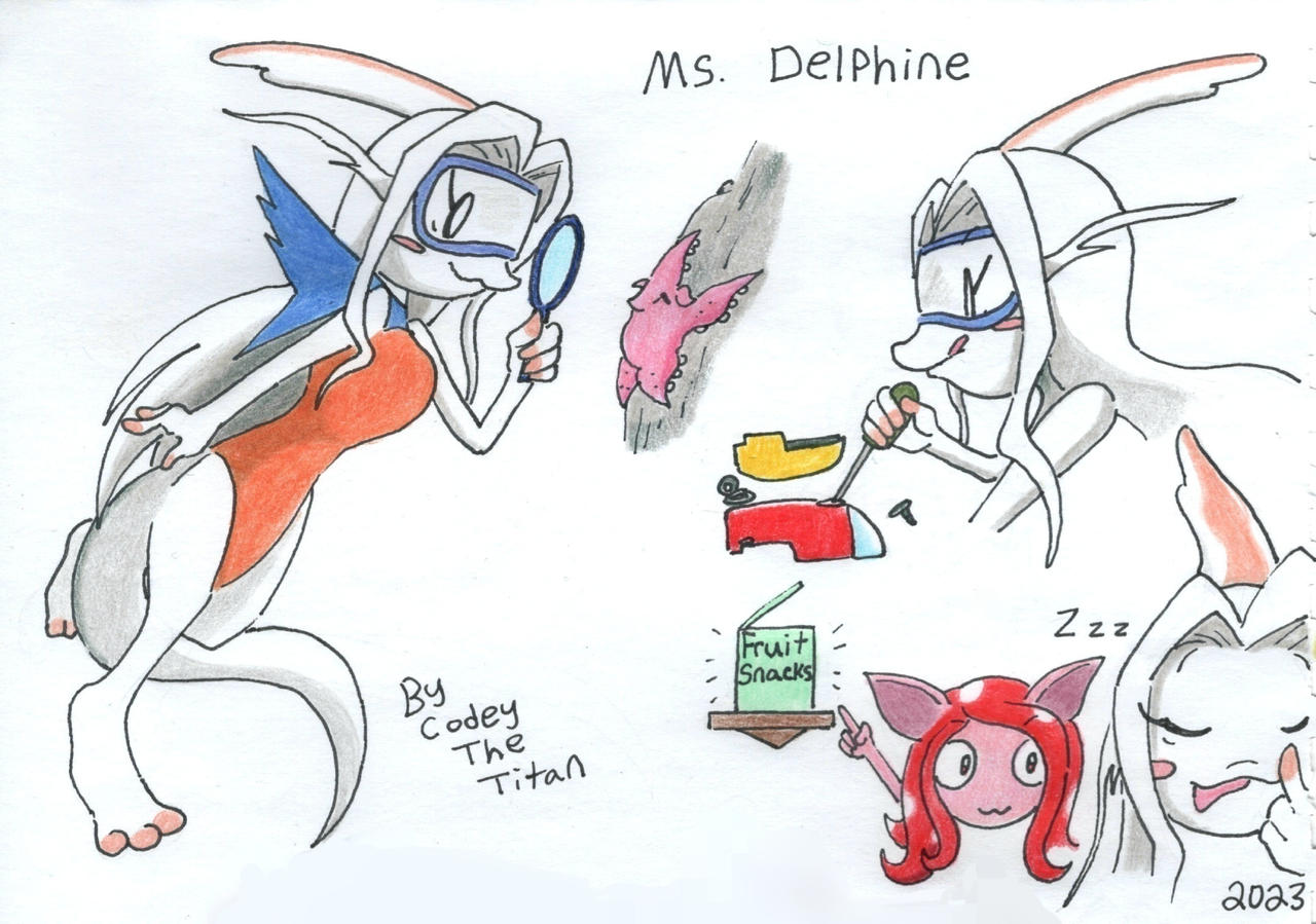 Ms. Delphine OC (Illustrations)