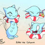 Kipper the Catworm (OC) Concept Art Digital Ver