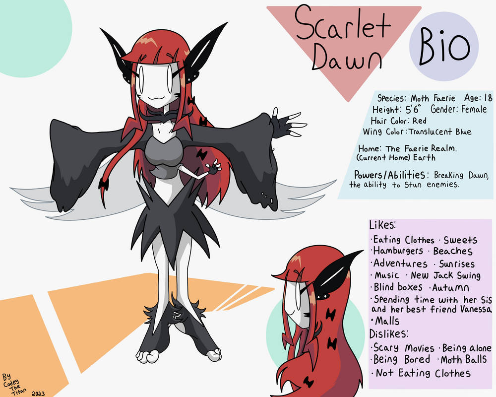 Scarlet Dawn (OC) Bio Digital Ver.