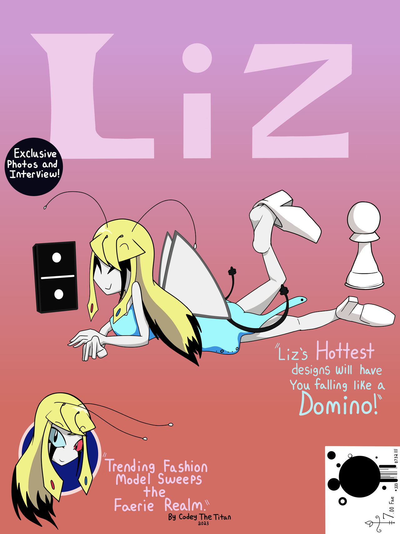 Liz Fashion Magazine Cover
