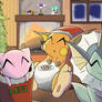 A Cozy Pokemon Christmas Night