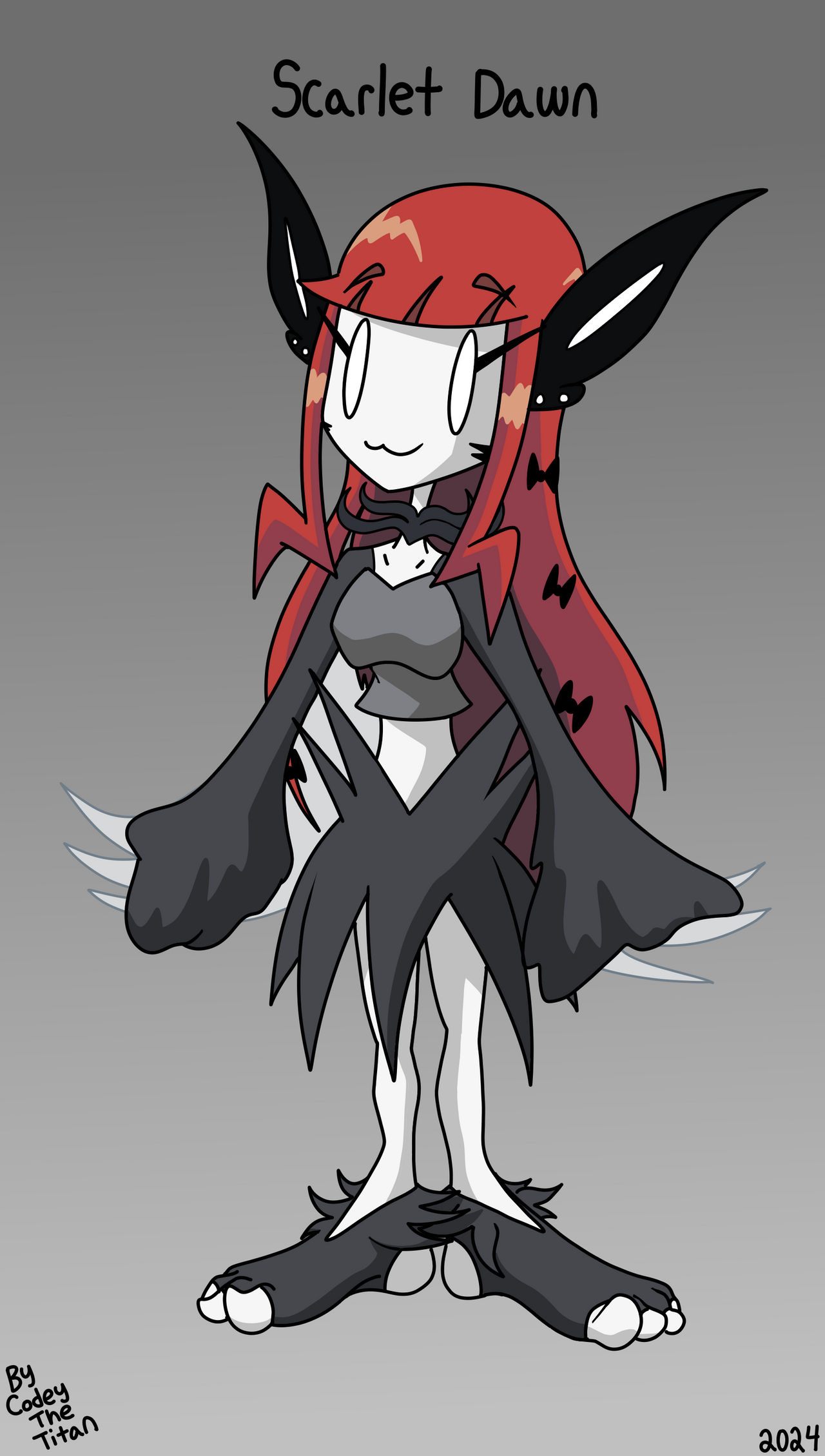 Scarlet the Moth Faerie (Scarlet Dawn) OC