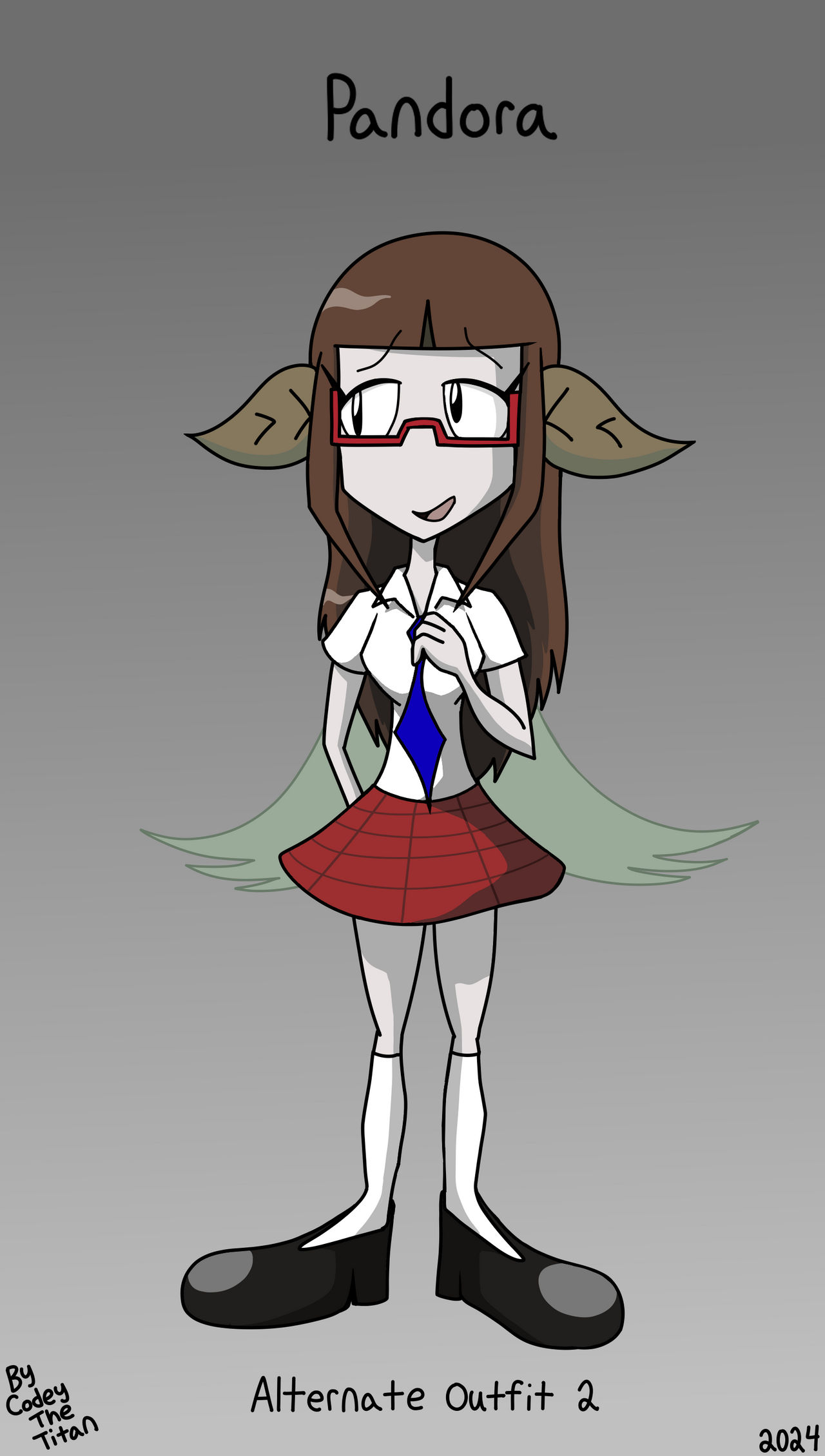 Pandora the Moth Faerie (OC) Alt Outfit 2