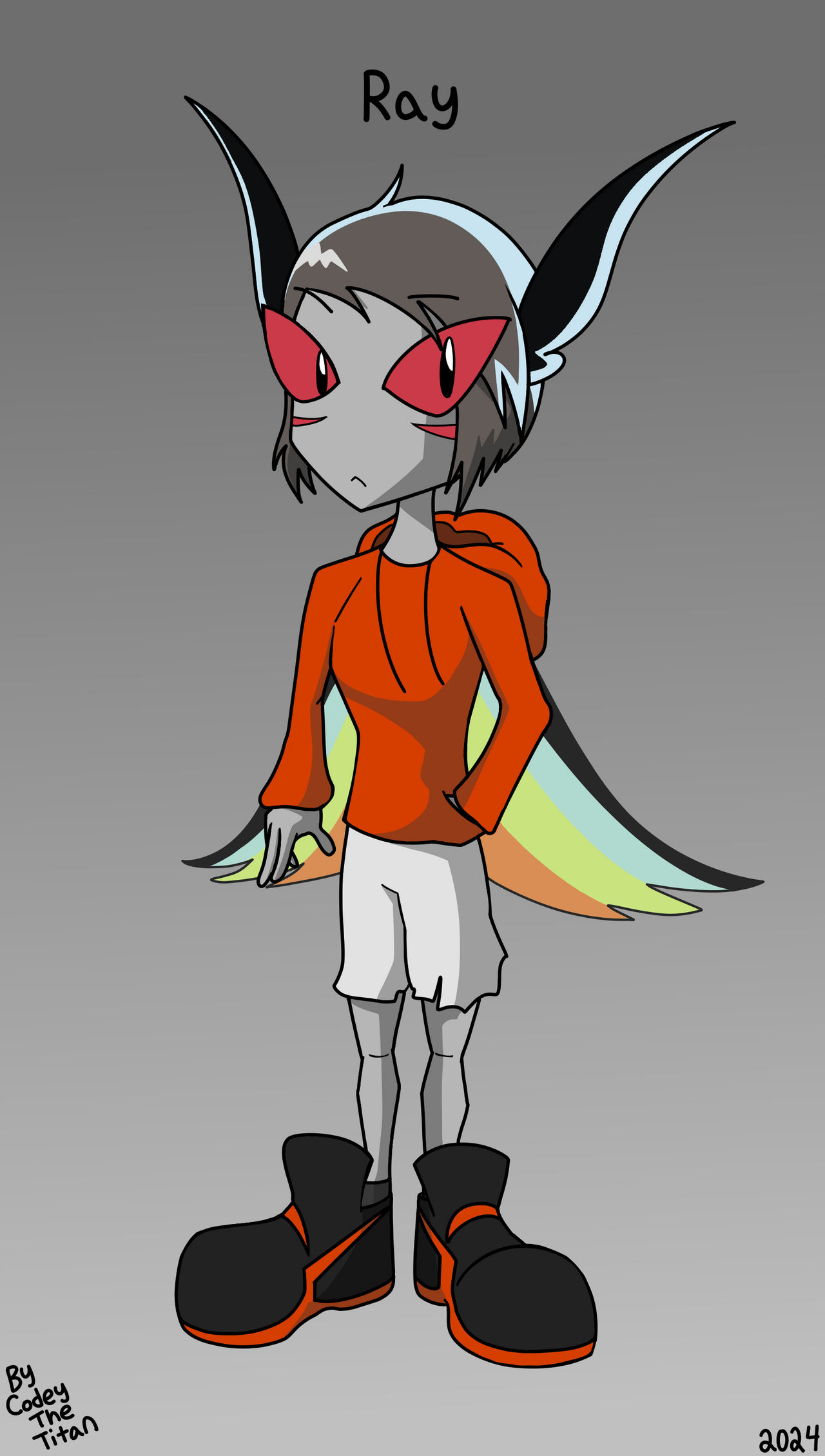 Ray the Moth Faerie (OC)