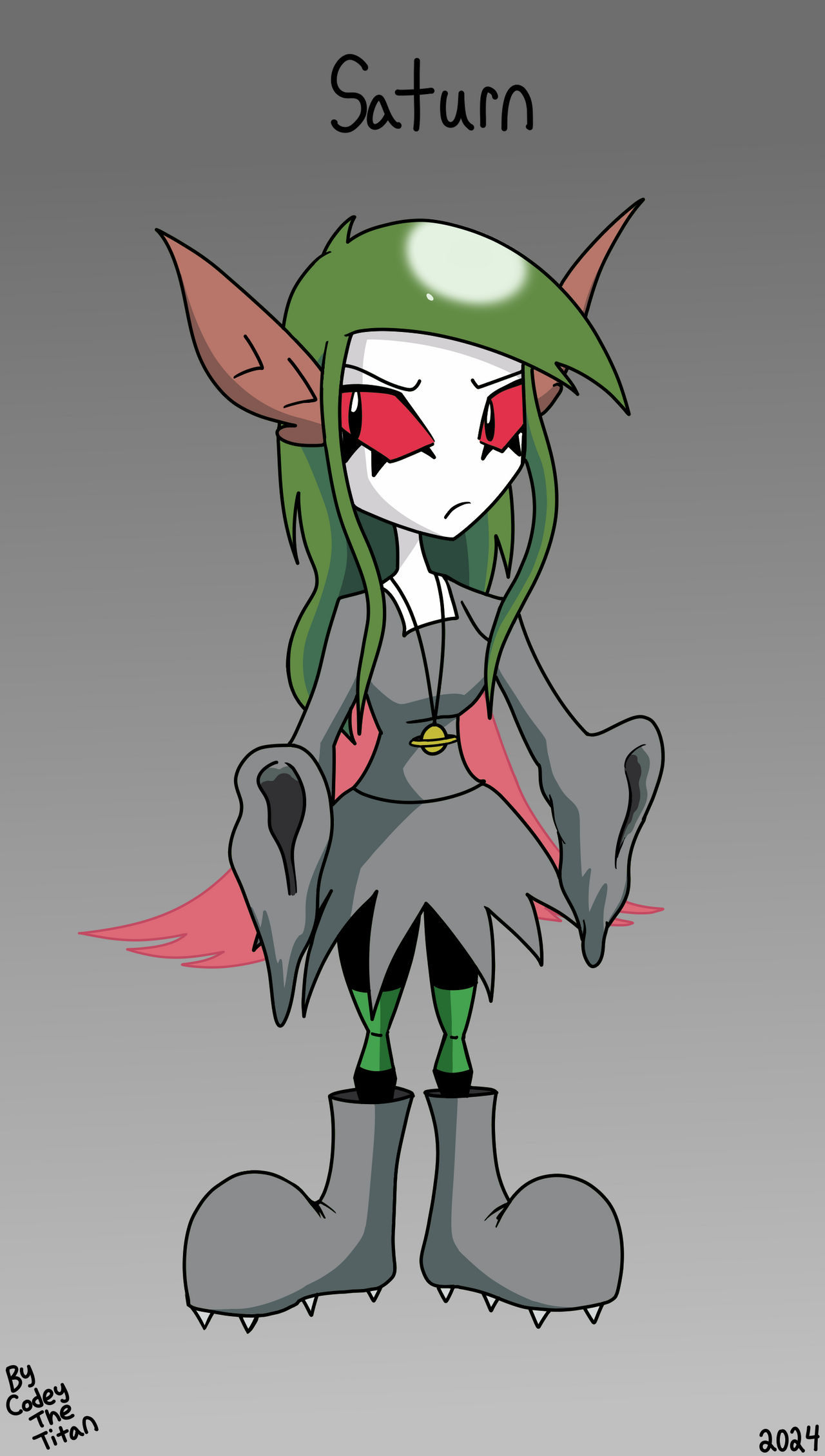 Saturn the Moth Faerie (OC)