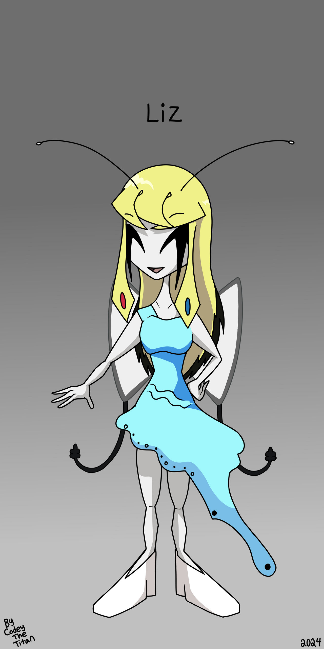 Liz the Butterfly Faerie (OC)