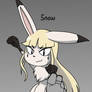 Snow the Lagomorph (OC)