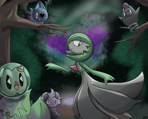 Mystical Moonlit Night (Pokemon Day 2024)