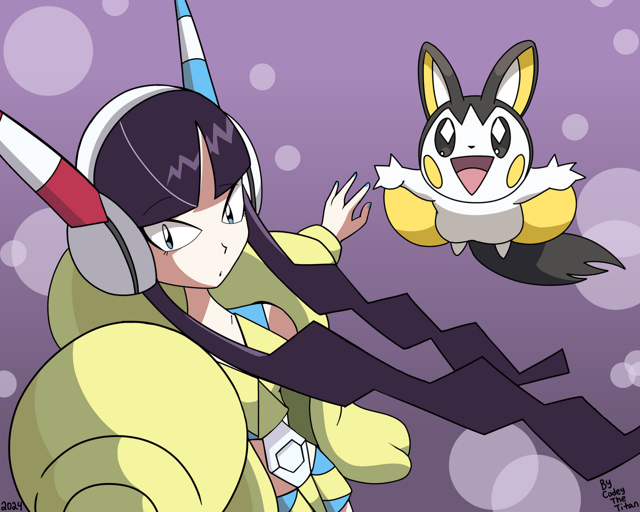 Elesa and Emolga