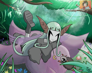 Selene the Moth Faerie (2 Year Anniversary)