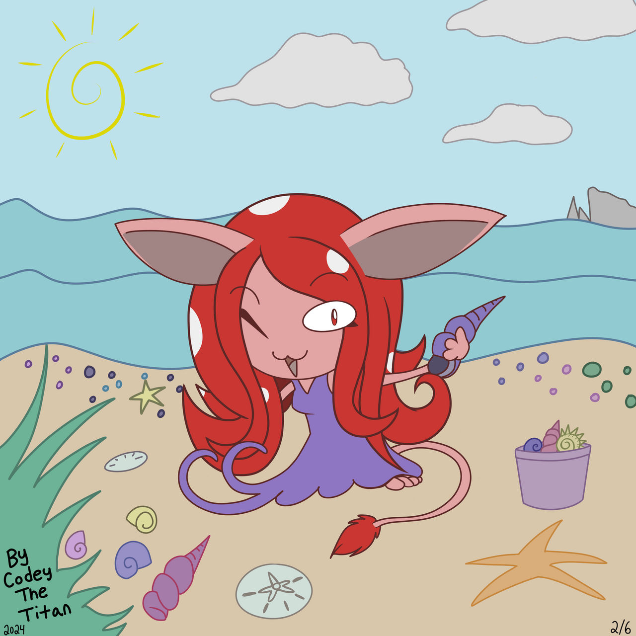 Seashells by Seashore! 2/6