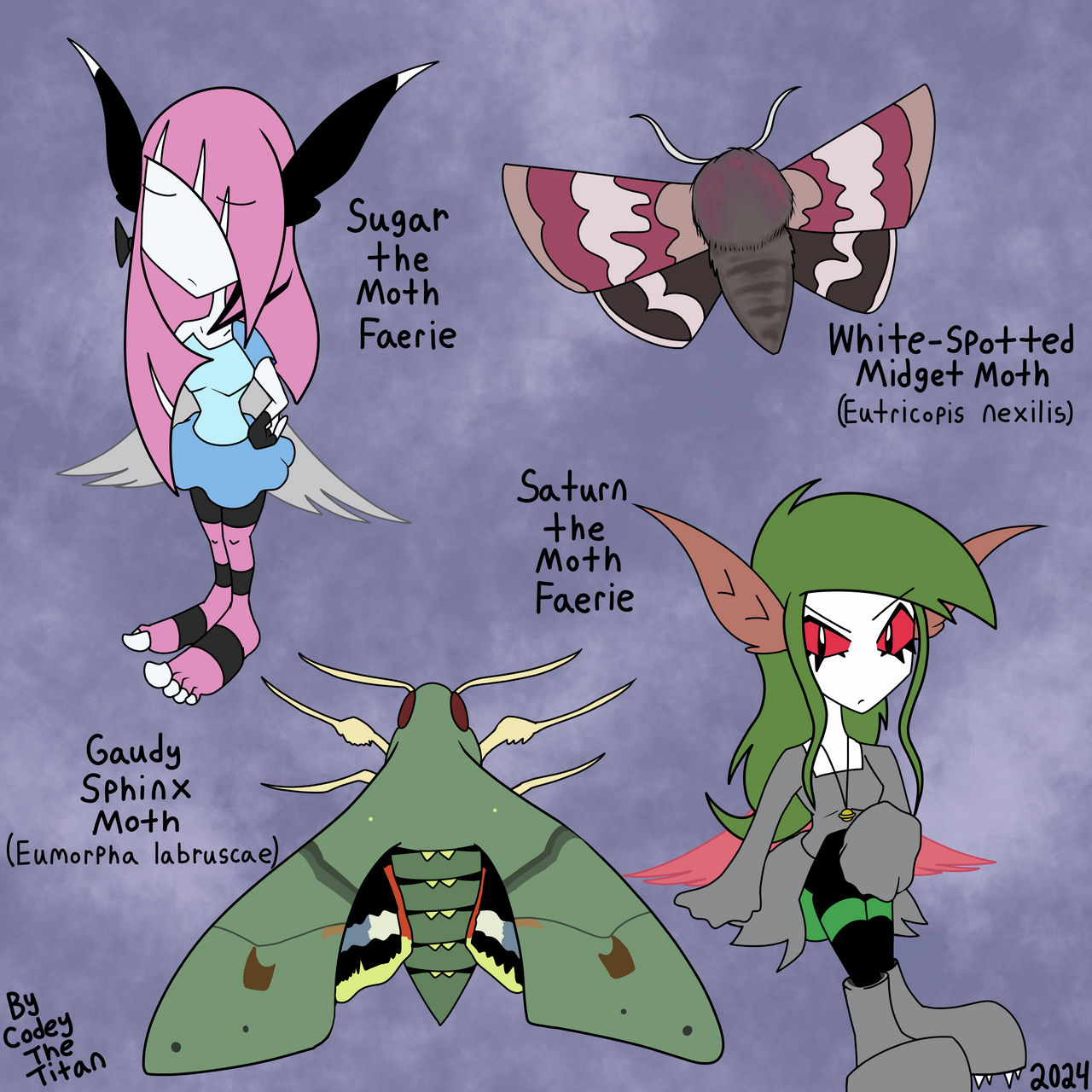 Sugar and Saturn (Moth Week)