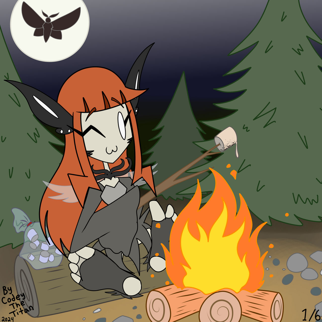 Toasty Toes and Toasty Marshmallows! 1/6