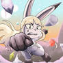The Fluff n Tuff Lagomorph, Snow