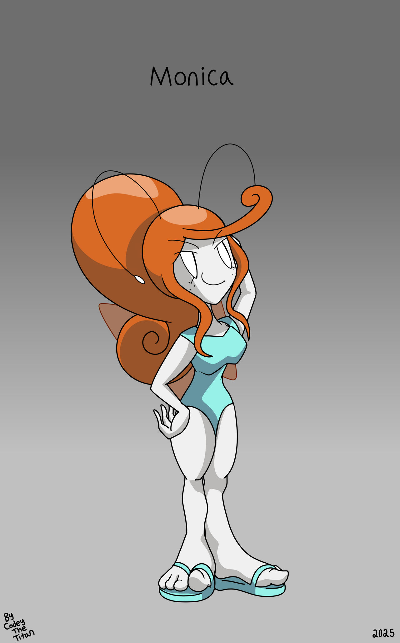 Monica the Butterfly Faerie (OC)