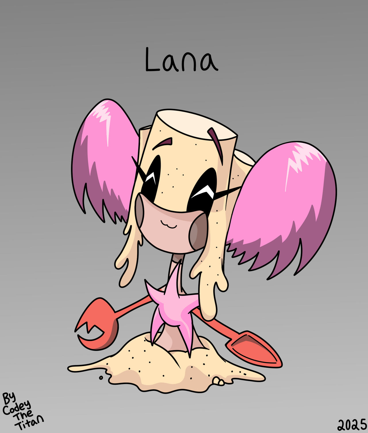 Lana the Sand Dwelling Critter (OC)