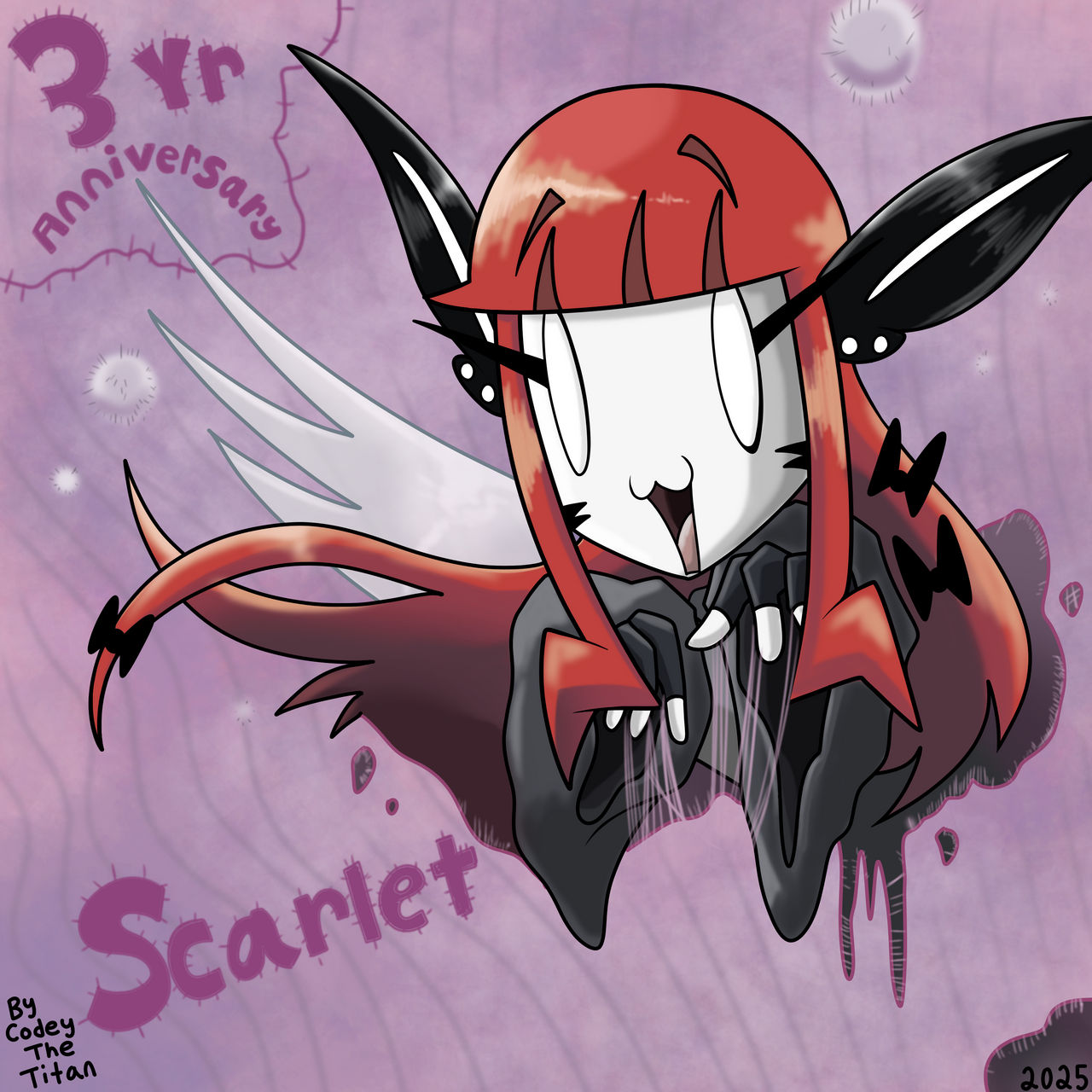 Scarlet the Moth Faerie (3 Year Anniversary)